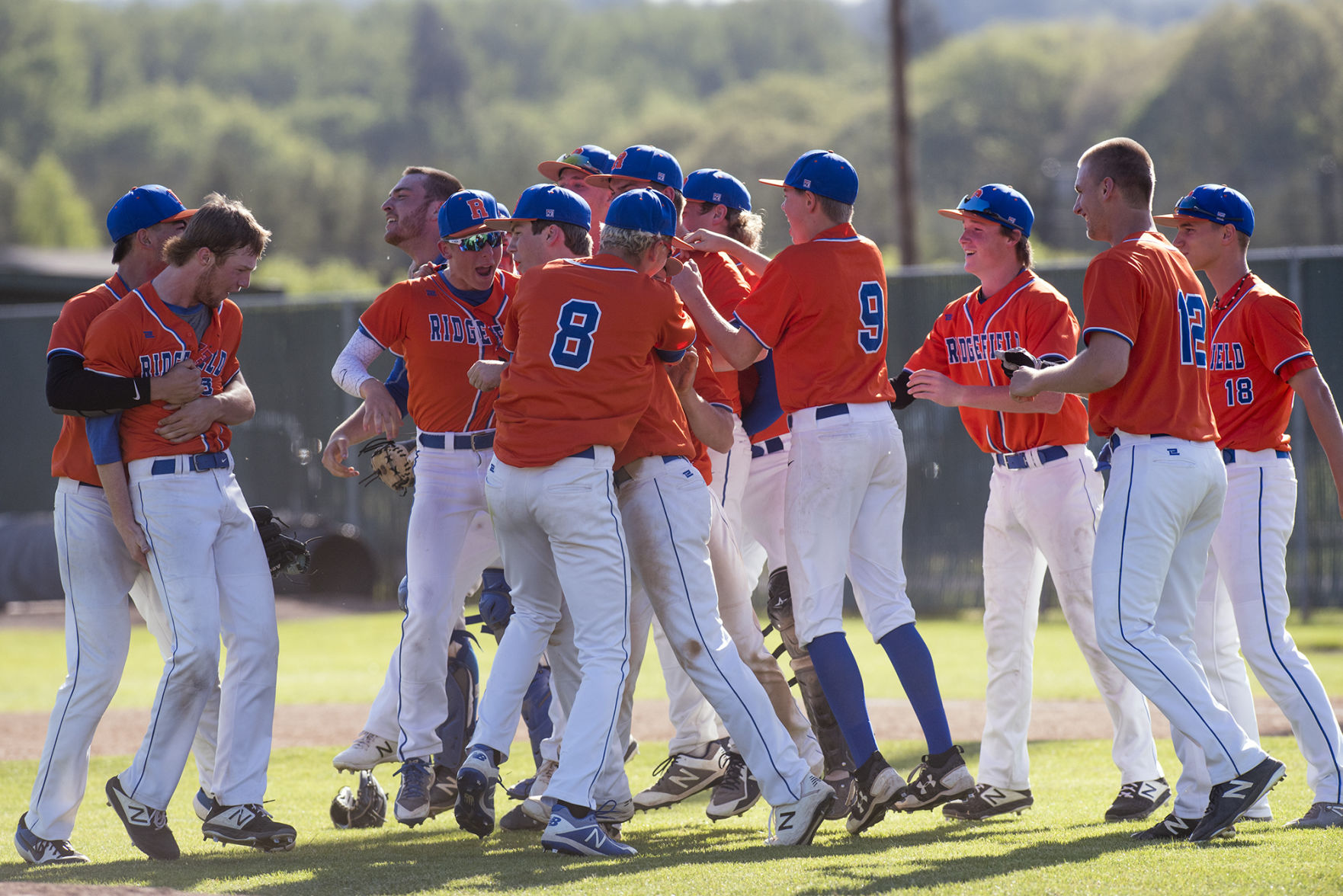 District 4 2A Baseball Tournament Semifinals: W.F. West vs. Ridgefield (May 8, 2019)